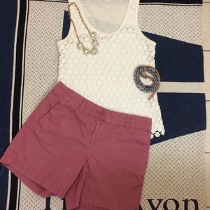 LOFT Nantucket Red Short Sz 4